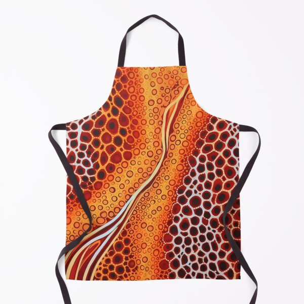 Item preview, Aboriginal Inspired Art - Primeval Lava designed and sold by GrinGalore.