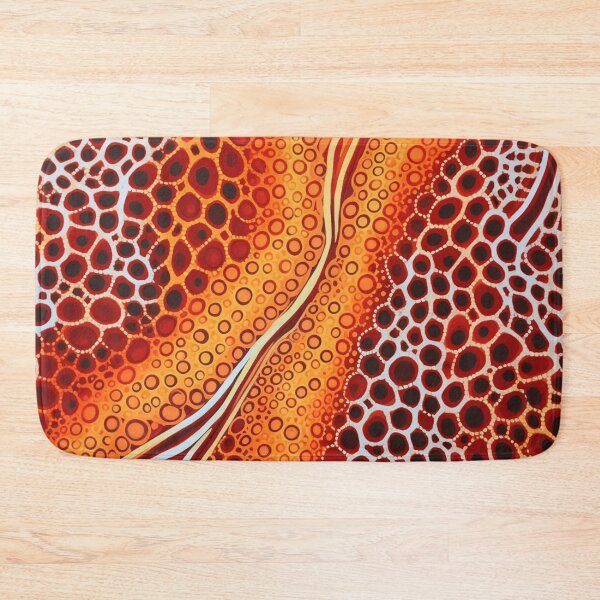 Item preview, Aboriginal Inspired Art - Primeval Lava designed and sold by GrinGalore.