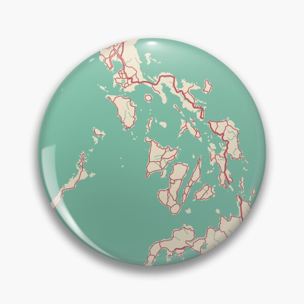 Item preview, Philippines Map Illustration Asia Travel Gift designed and sold by MapsByLeo.