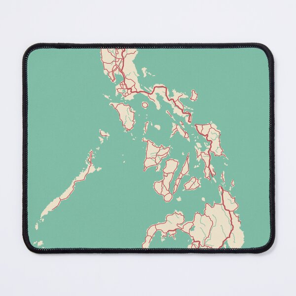 Item preview, Philippines Map Illustration Asia Travel Gift designed and sold by MapsByLeo.