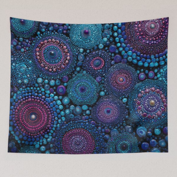 Item preview, Aboriginal Inspired Art - Intricate Circles Pattern designed and sold by GrinGalore.