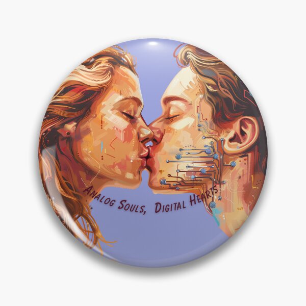 Item preview, Cyberpunk Love – Analog Souls Digital Hearts designed and sold by Estnesti.