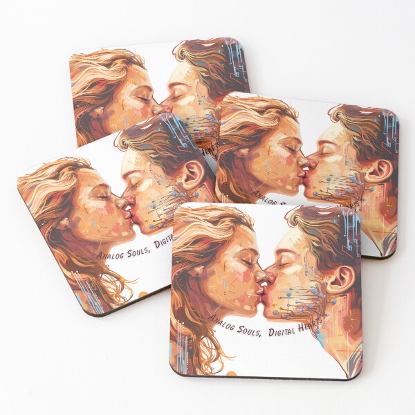 Item preview, Cyberpunk Love – Analog Souls Digital Hearts designed and sold by Estnesti.