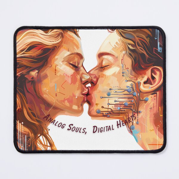 Item preview, Cyberpunk Love – Analog Souls Digital Hearts designed and sold by Estnesti.