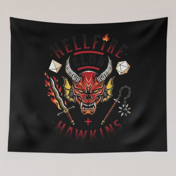 Item preview, Hellfire Club Hawkins designed and sold by CapsuleOfLife.