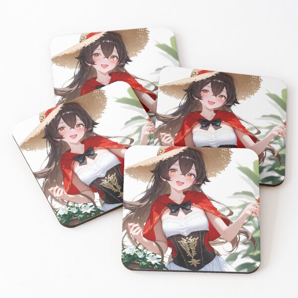 Item preview, Amber Genshin Impact Straw Hat Fairytale Picnic designed and sold by riadjamai.