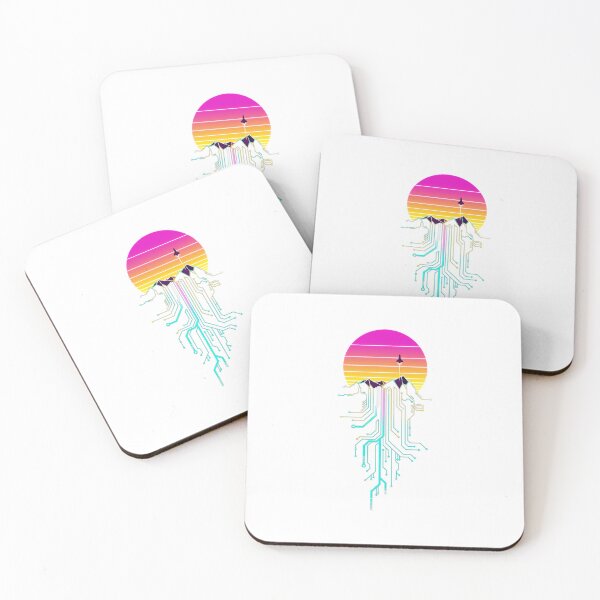 Item preview, Synth Mountain Sunrise designed and sold by KaraFX.