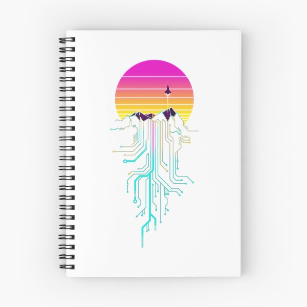 Item preview, Synth Mountain Sunrise designed and sold by KaraFX.