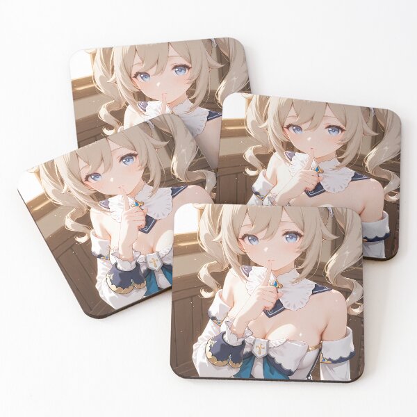 Item preview, Barbara Genshin Impact Shush Idol In Soft Light designed and sold by riadjamai.