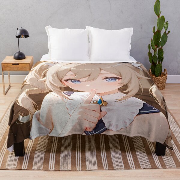 Item preview, Barbara Genshin Impact Shush Idol In Soft Light designed and sold by riadjamai.
