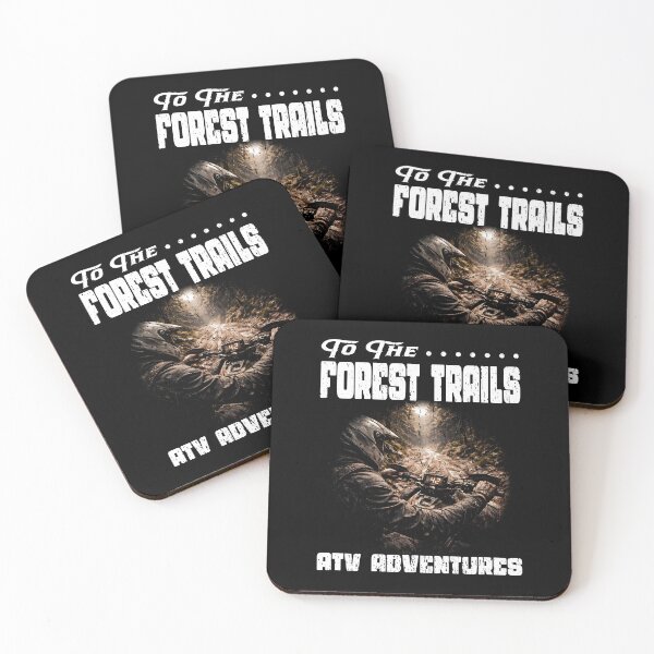 Item preview, TO THE FOREST TRAILS ATV ADVENTURES atv riders wilderness off-road vibes workhorse designed and sold by Jt41.