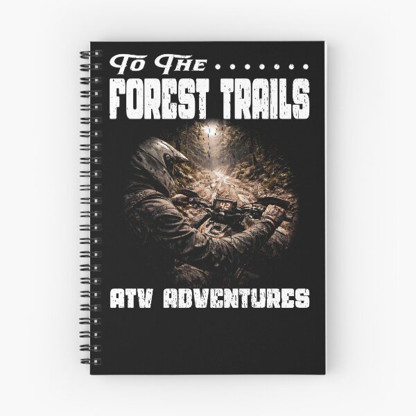 Item preview, TO THE FOREST TRAILS ATV ADVENTURES atv riders wilderness off-road vibes workhorse designed and sold by Jt41.
