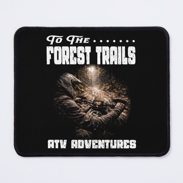 Item preview, TO THE FOREST TRAILS ATV ADVENTURES atv riders wilderness off-road vibes workhorse designed and sold by Jt41.