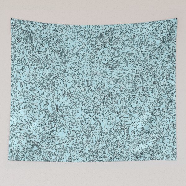 Item preview, aMAZEment [light blueish] designed and sold by Doodleguy-Art.