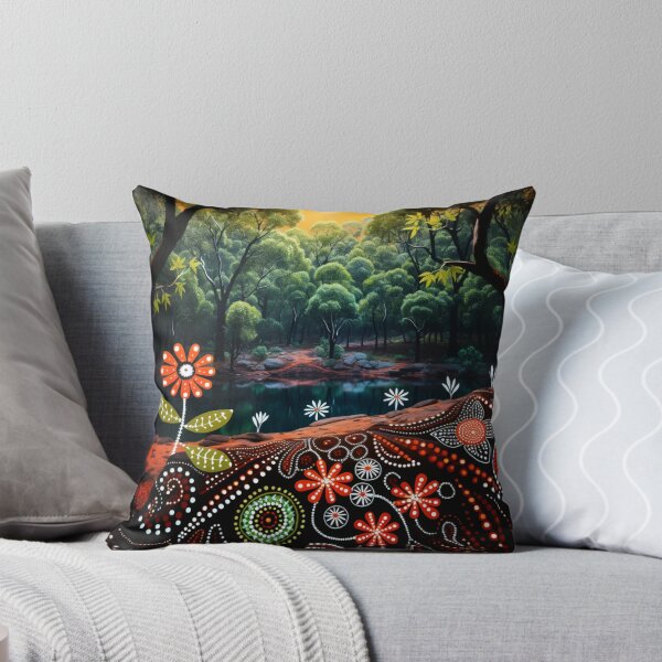 Item preview, Aboriginal Inspired Art - Daintree Rainforest Inspired designed and sold by GrinGalore.
