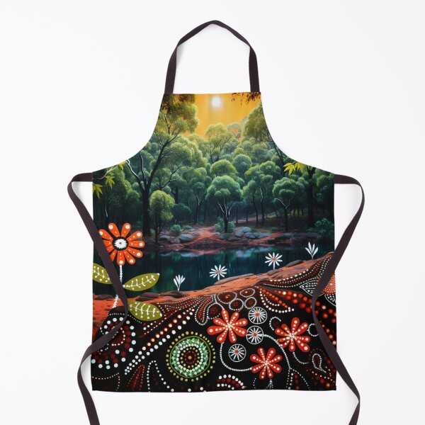 Item preview, Aboriginal Inspired Art - Daintree Rainforest Inspired designed and sold by GrinGalore.