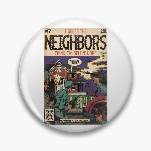 Artikelvorschau, J. Cole – Parodie auf den Comic „Neighbors“ entworfen und verkauft von JodieWest.