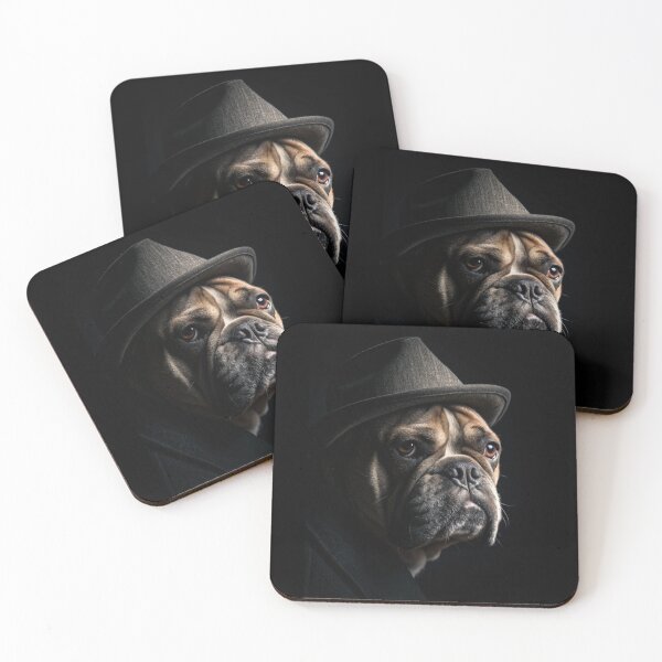 Item preview, "Arthur" Sterling: The East End Oracle - English Bulldog  designed and sold by knappidesign.