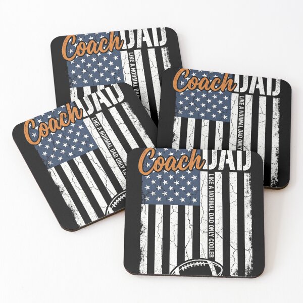Item preview, Coach Dad American Flag Cool Father designed and sold by AdyKurniawan.