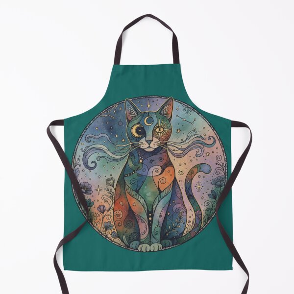 Item preview, Mystic cat designed and sold by KUKI DESIGNS.