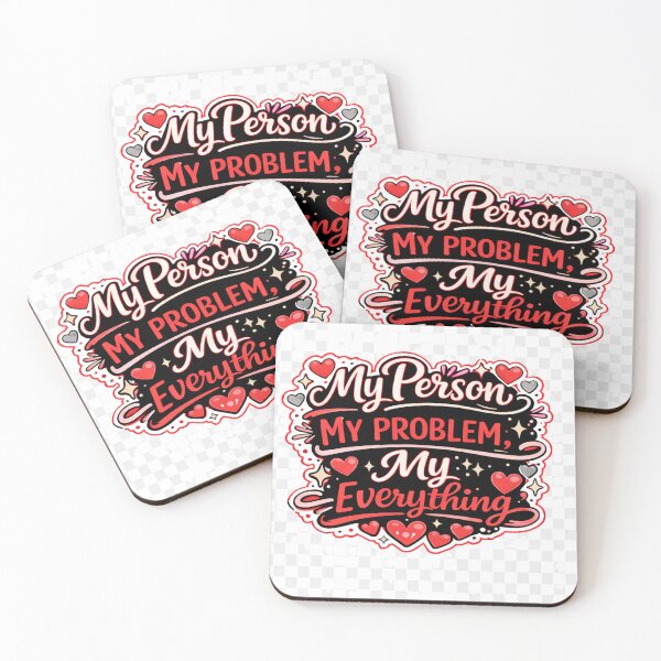 Item preview, My Person My Problem My Everything Shirt – Funny Romantic Gift for Couple designed and sold by SeasonalMood.