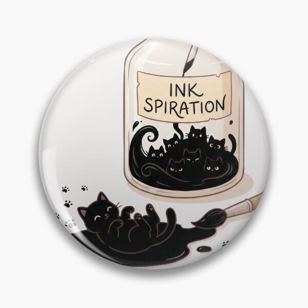 Item preview, Inkspiration Black Cat Art designed and sold by AdyKurniawan.
