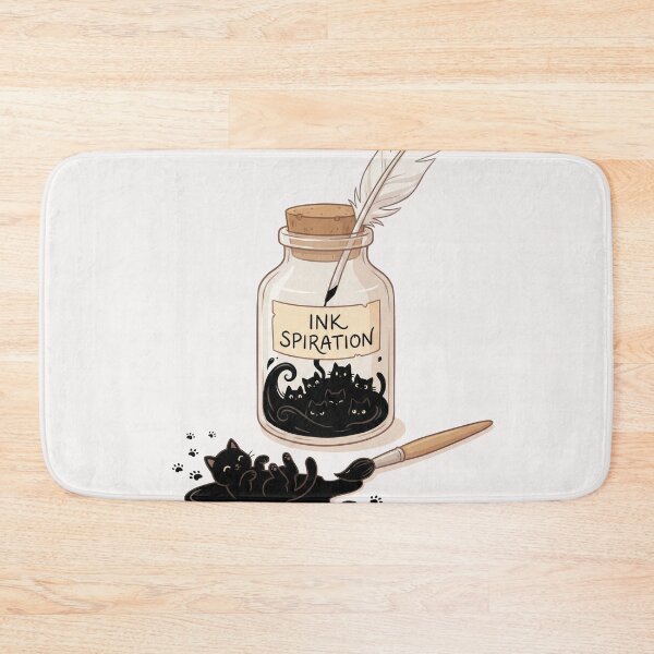 Item preview, Inkspiration Black Cat Art designed and sold by AdyKurniawan.