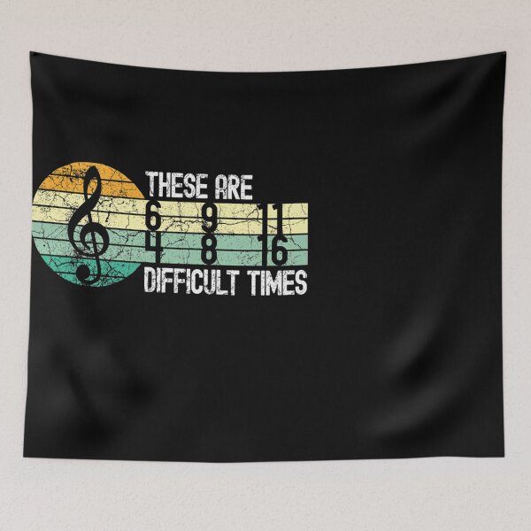 Item preview, These Are Difficult Times Music Lover Musician designed and sold by wellcesar.