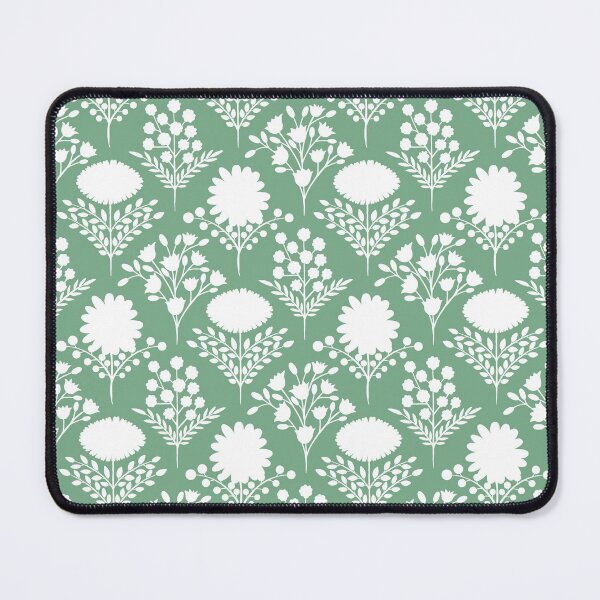 Artikelvorschau, Scandinavian Cottage Botanicals - Soft Floral on Sage Green entworfen und verkauft von colorofmagic.