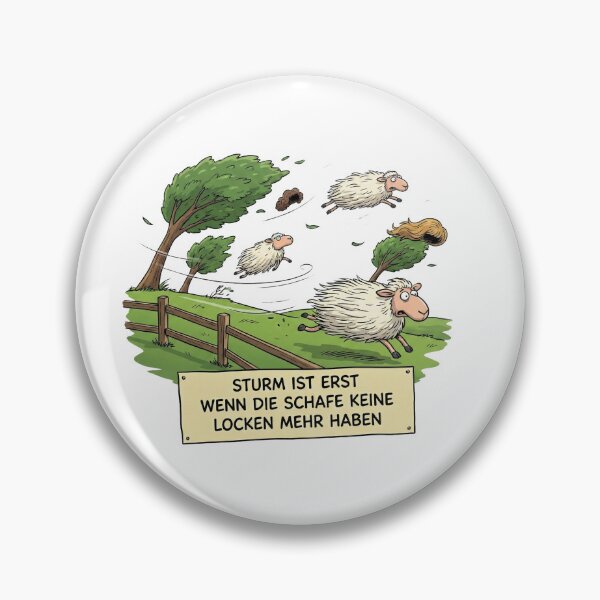Item preview, A storm only begins when the sheep no longer have curls. designed and sold by SixtieShirts.