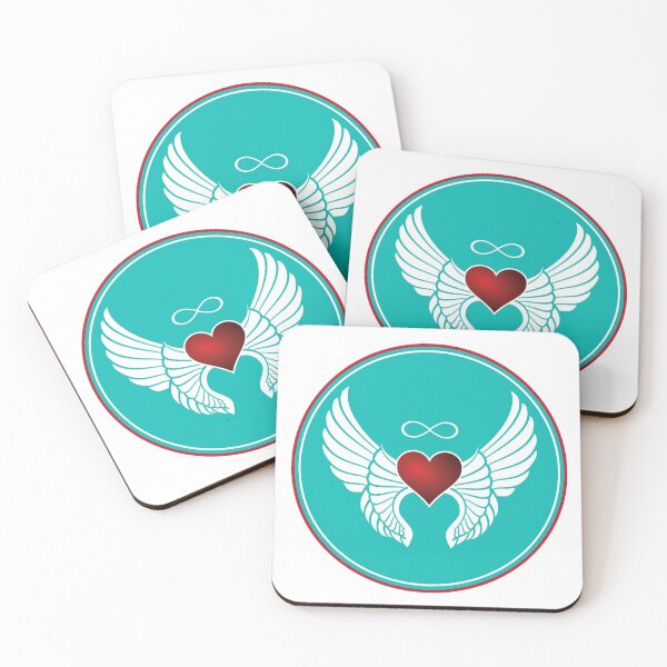 Item preview, Infinity Flying Heart designed and sold by GalacticMantra.