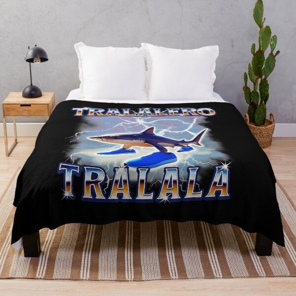 Item preview, TRALALERO TRALALA Funny Shark Meme Lightning designed and sold by tadmercado.