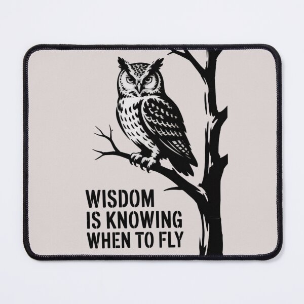 Item preview, Banksy OWL - Wisdom is knowing when to fly designed and sold by 123ks.