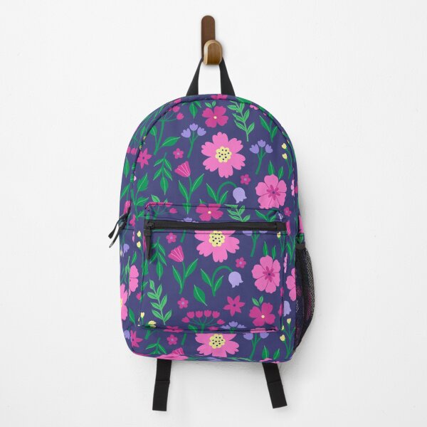 Item preview, flowers on a dark blue background designed and sold by burbura.