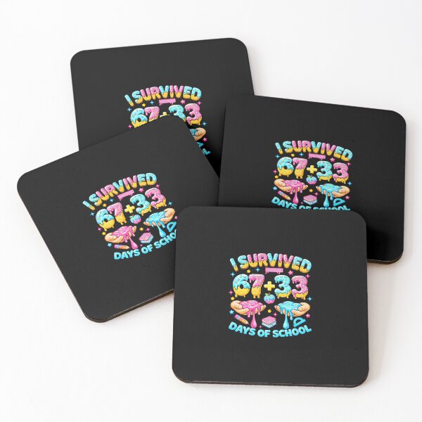 Item preview, I Survived 67+33 Days of School Funny School Milestone  designed and sold by gladysenglish.