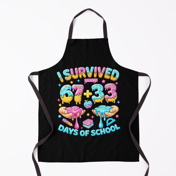 Item preview, I Survived 67+33 Days of School Funny School Milestone  designed and sold by gladysenglish.