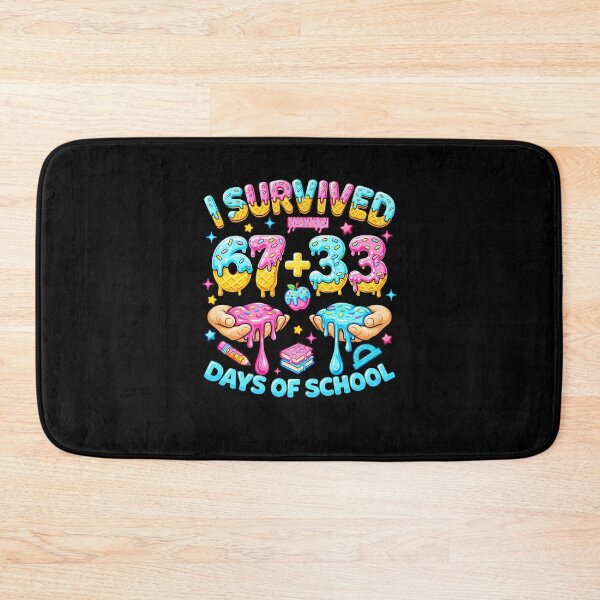 Item preview, I Survived 67+33 Days of School Funny School Milestone  designed and sold by gladysenglish.