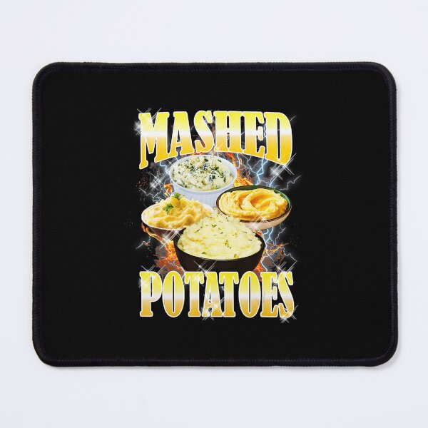 Item preview, MASHED POTATOES Funny Food Typography Retro Kitchen designed and sold by tadmercado.