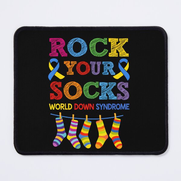 Item preview, Rock Your Socks World Down Syndrome Awareness Support designed and sold by AboumidaArt.