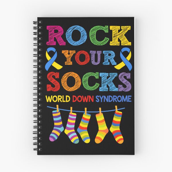 Item preview, Rock Your Socks World Down Syndrome Awareness Support designed and sold by AboumidaArt.