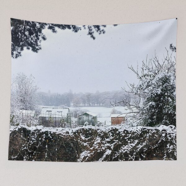 Item preview, Snow on the Green Houses designed and sold by Murph's Images.