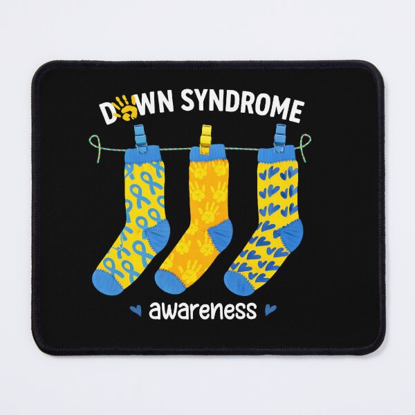 Item preview, Down Syndrome Awareness Mismatched Socks World Day Trisomy 21 Support Family designed and sold by AboumidaArt.