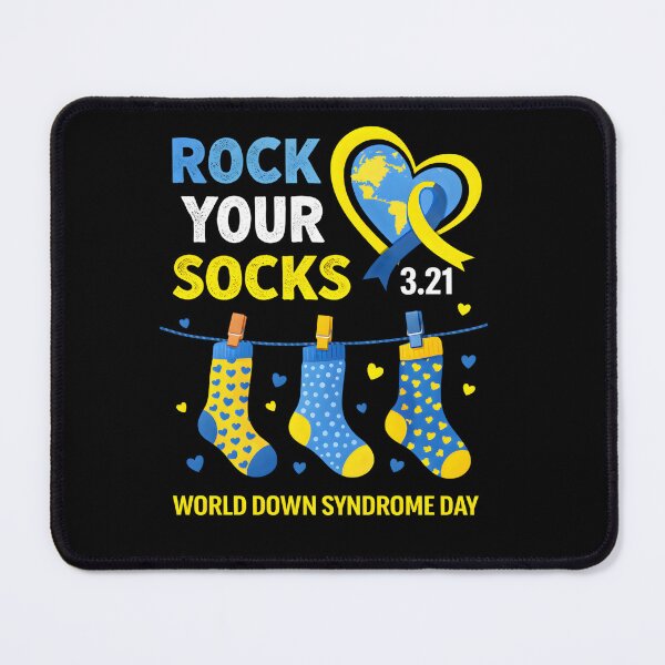 Item preview, Rock Your Socks 3.21 World Down Syndrome Day Awareness Supporter Trisomy 21 designed and sold by AboumidaArt.
