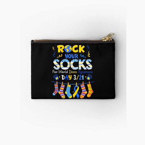 Item preview, Rock Your Socks For World Down Syndrome Day 3/21 Down Syndrome Awareness Support designed and sold by AboumidaArt.