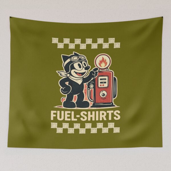 Item preview, Vintage Cartoon Racer - Fuel Shirts Design designed and sold by Fuel-Shirts.