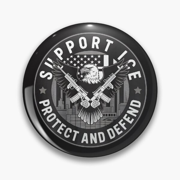 Item preview, Support Our ICE Officers – Protecting America’s Borders designed and sold by RobertKnow.