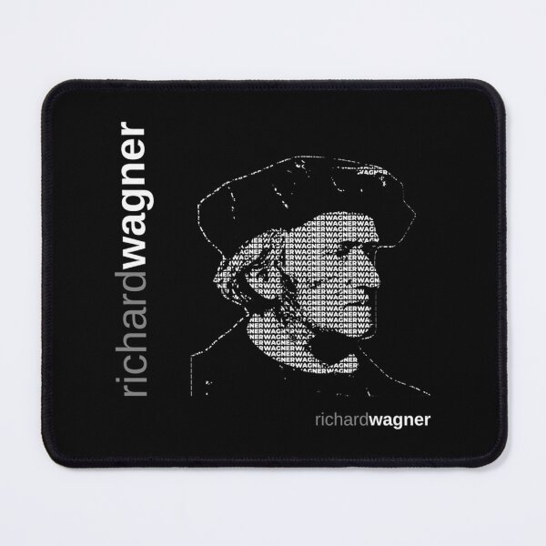 Item preview, Richard Wagner Typographic (Indigo) designed and sold by wellcesar.