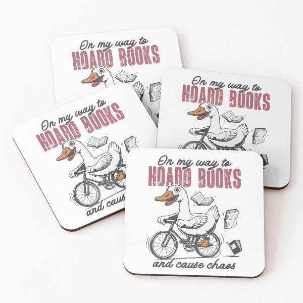 Item preview, On My way to hoard books and cause chaos  designed and sold by Zedeldesign.