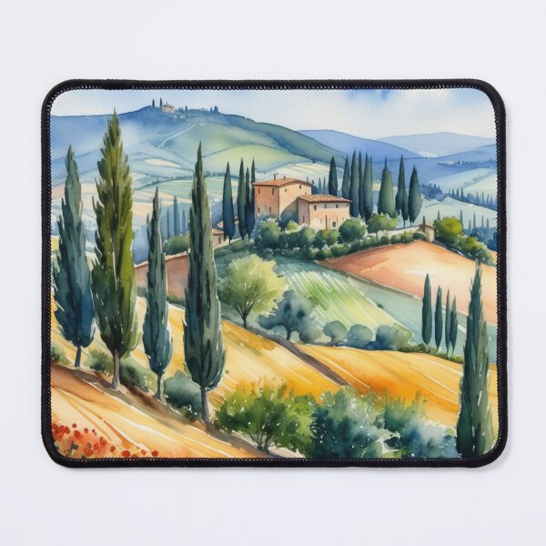 Item preview, Cypress trees in Tuscany designed and sold by Kraftbaum.