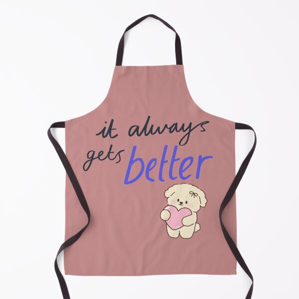 Item preview, It Gets Better Inspirational Quote designed and sold by jyotsanafinds.